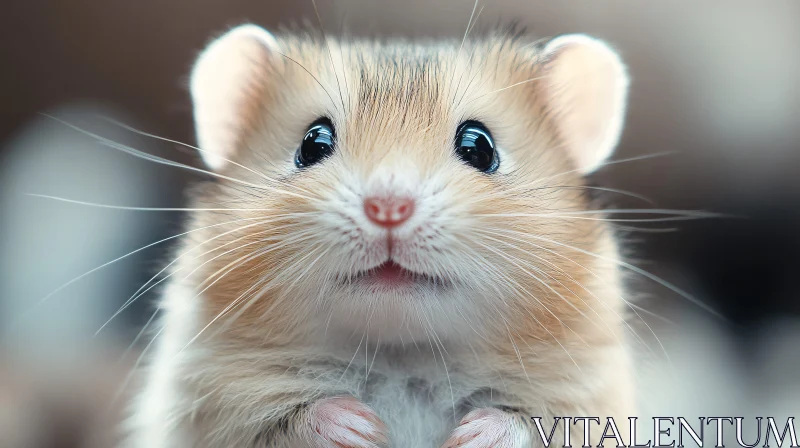 Charming Hamster Close-Up