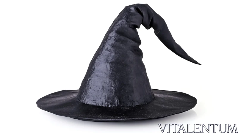 Pointed Witch Hat Isolated on White