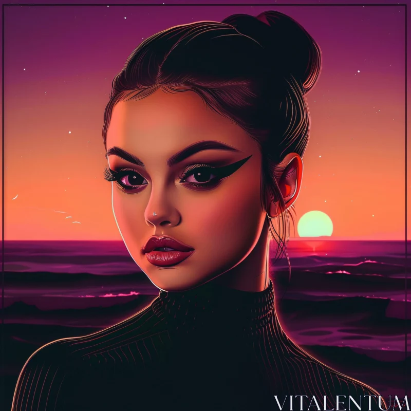 Selena Gomez Twilight Portrait