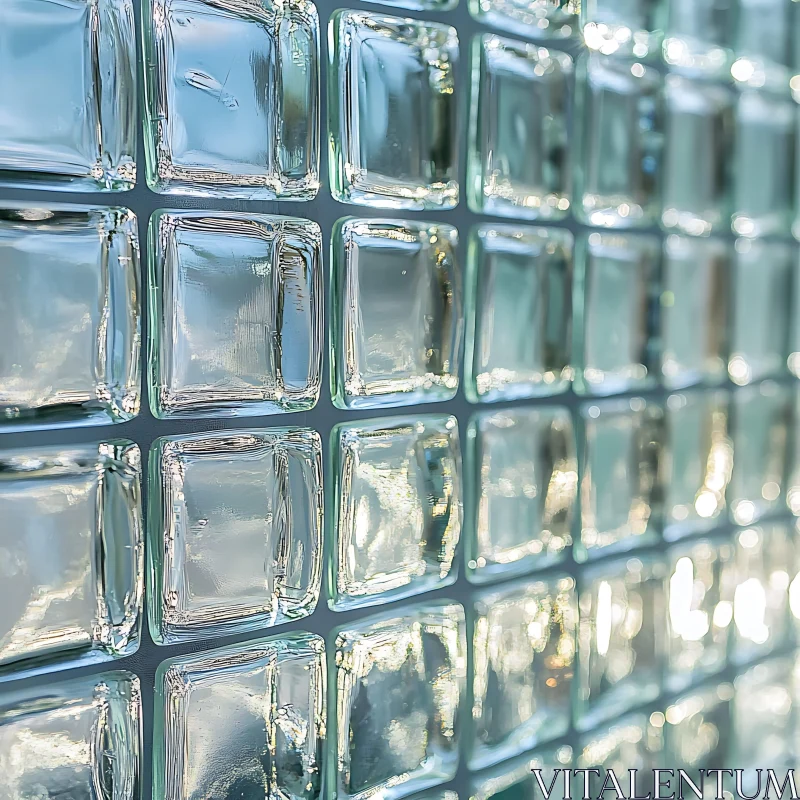 Translucent Glass Blocks Wall