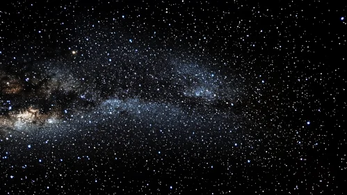 Cosmic River of Stars in the Night