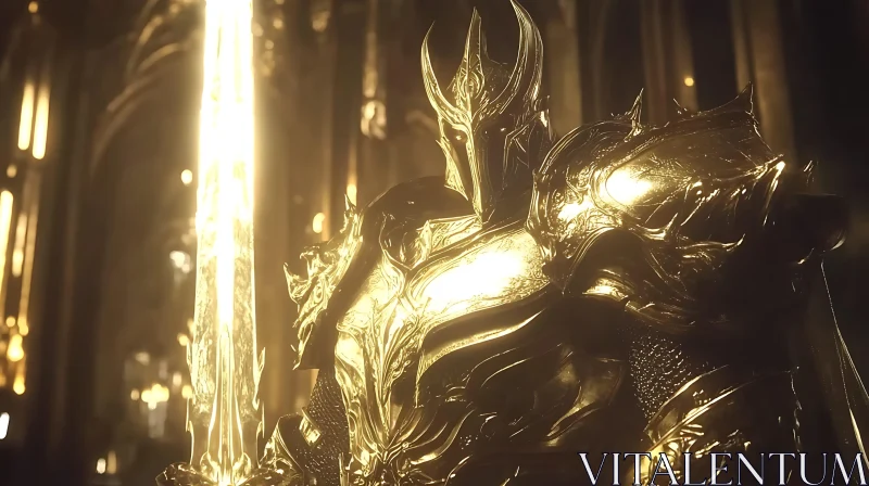 Armored Golden Warrior