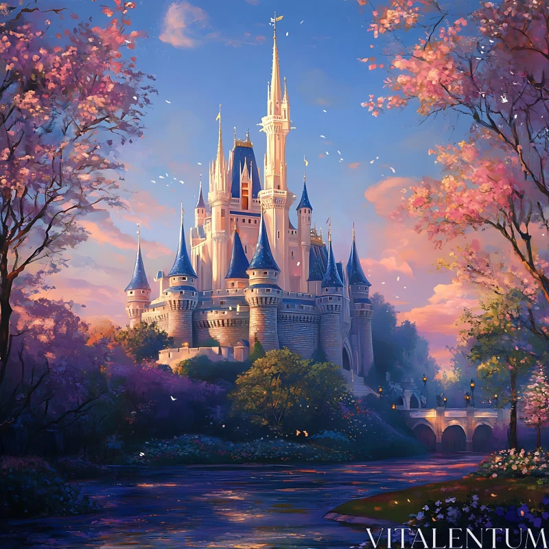 Majestic Castle by the River