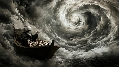 Monochrome Chess in the Sea