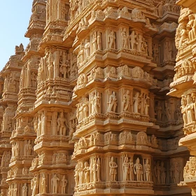 Detailed Ancient Temple Architecture