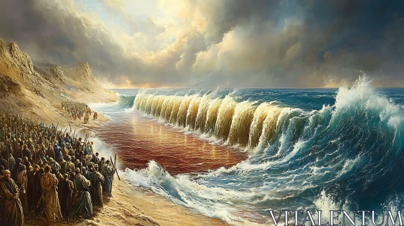 Epic Sea Division Painting