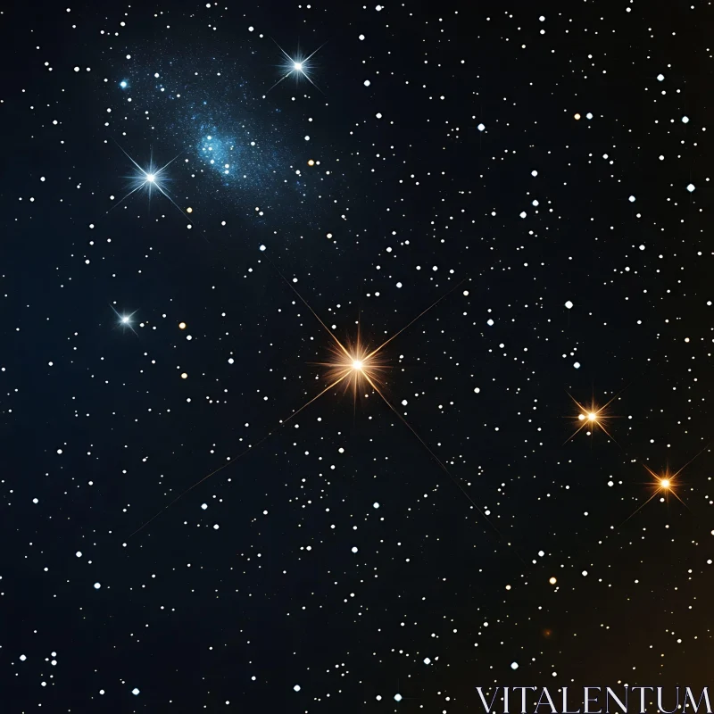 Cosmic Starry Night