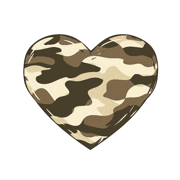 Camo Heart Design