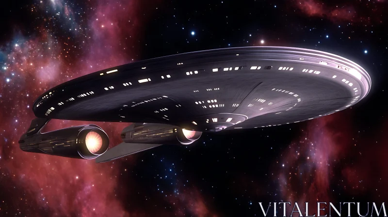 Celestial Starship Journey