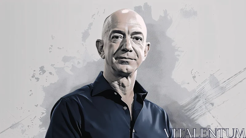 Jeff Bezos Modern Portrait