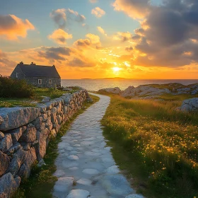 Path to Tranquility: Seaside Home