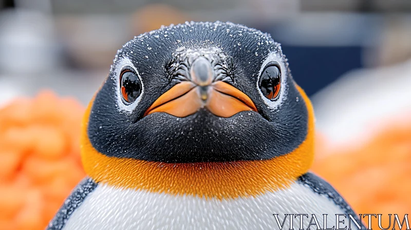 Close-up of a Captivating Penguin