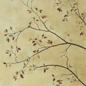 Brown Leaf Tree Branches