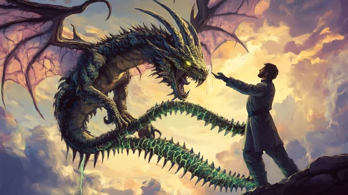 Dragon Confrontation Artwork