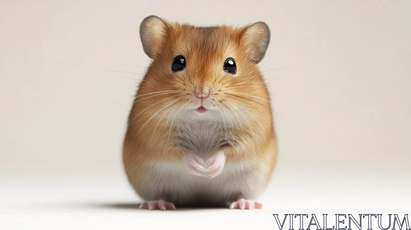 Cute Hamster Image AI Image