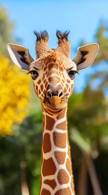 Giraffe Close-Up