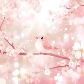 Blossom Bird Art Print