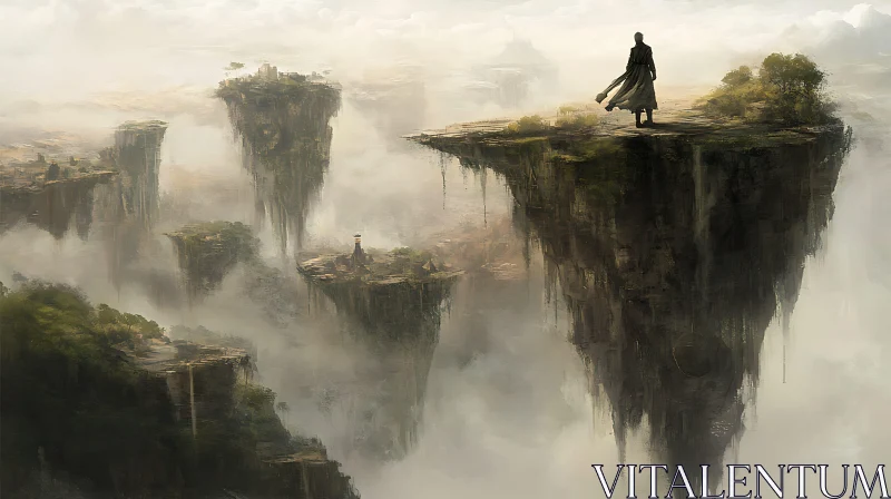 AI ART Misty Isles: A Journey to Another World