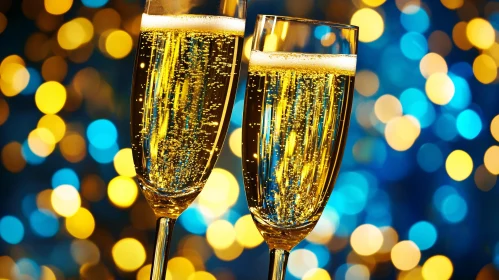 Sparkling Champagne Glasses for Celebration