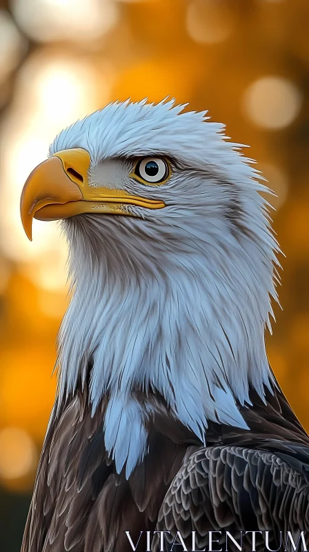 AI ART Majestic Bald Eagle