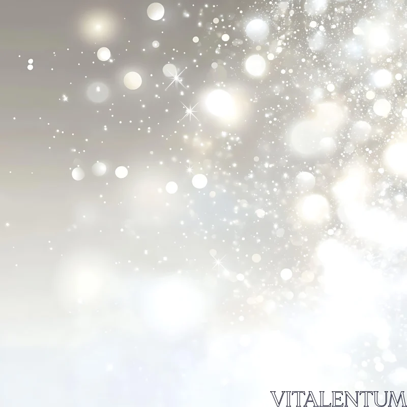 Glittering Lights Abstract Art AI Image