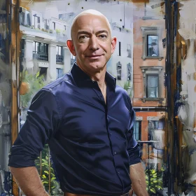 Urban Portrait of Jeff Bezos