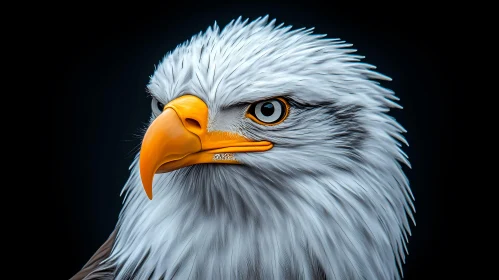 Eagle Head in Detail