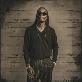 Snoop Dogg in Sophisticated Fashion