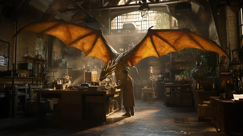 Golden Dragon Science Lab Scene