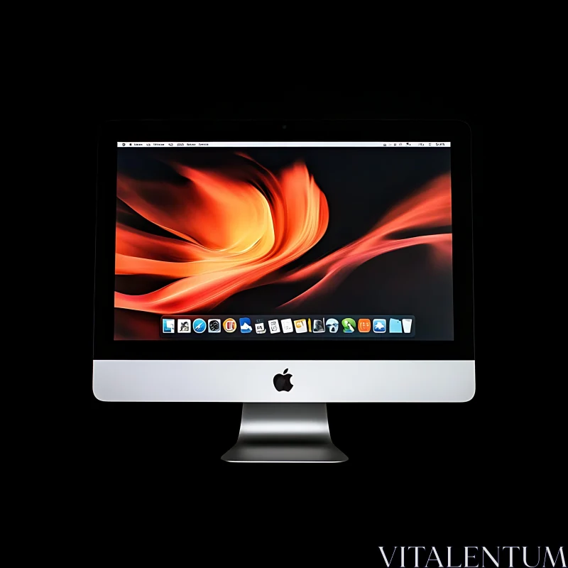 Vibrant Apple Desktop Display AI Image