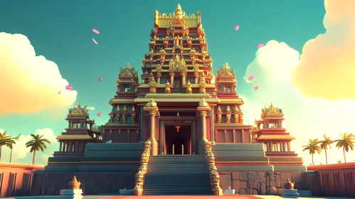 Majestic Temple Architecture