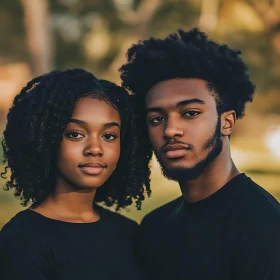 Portrait of Young Couple