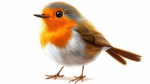 Robin Bird Art