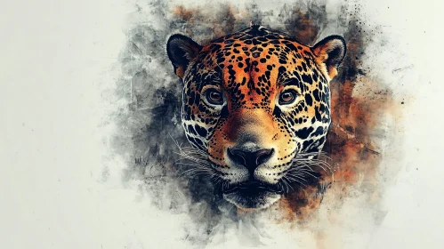 Leopard Portrait Artwork