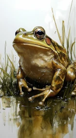 The Watchful Frog