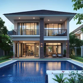 Luxury Modern Home with Pool