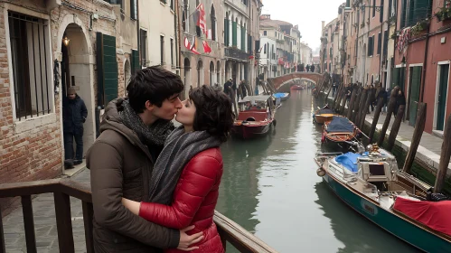 Couple in Venice