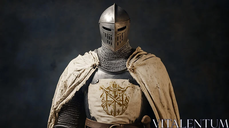 AI ART Medieval Knight Armor Close-Up