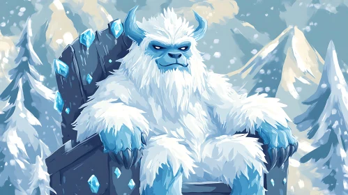 Icy Throne of the Snow Monster King