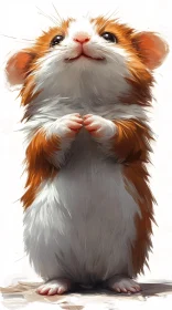 Cute Hamster Art