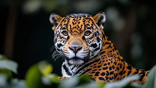 Jungle Jaguar Portrait