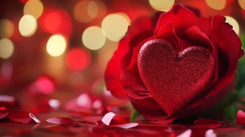 Red Rose Heart