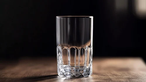 Clear Glass on Wooden Table