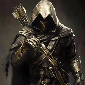 Hooded Archer: A Warrior's Vigil