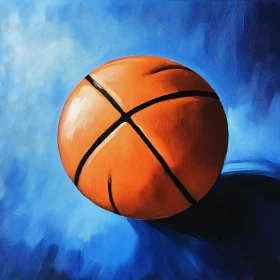 Painted Basketball
