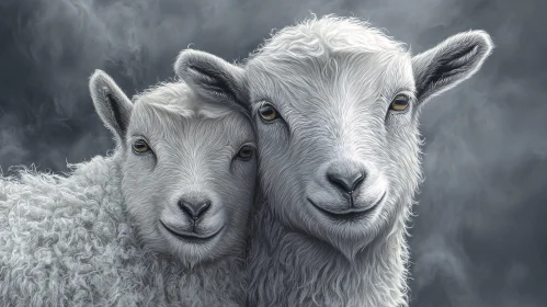 Sheep Close-Up