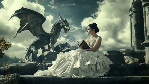 Dragon's Story: A Woman Reads Aloud