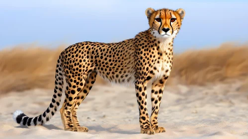 Cheetah in Natural Habitat
