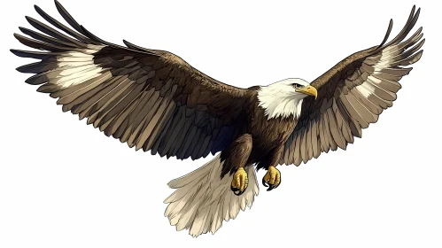 Soaring Eagle Art