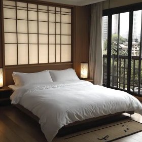 Japanese-Inspired Minimalist Bedroom Design